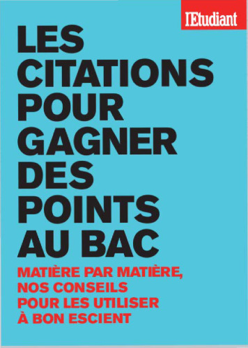 Les citations pour gagner des points au bac