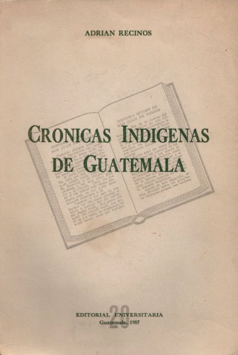 Crónicas indígenas de Guatemala