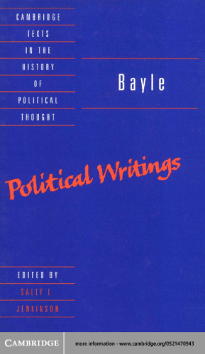 Bayle--political writings