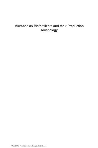 Microbes as bio-fertilizers and their production technology