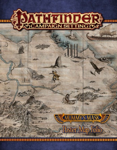 Pathfinder Campaign Setting: Mummy's Mask Map Folio