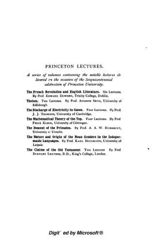 The mathematical theory of the top (1897)
