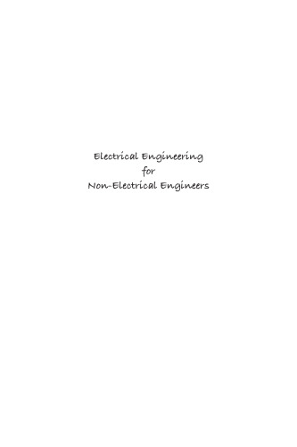 Electrical engineering for non-electrical engineers