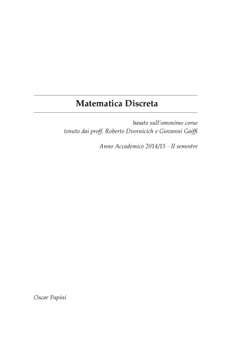 Matematica Discreta