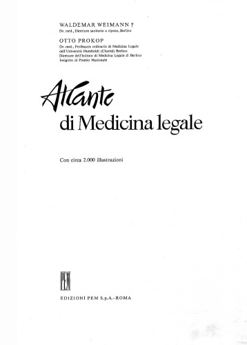 Atlante di Medicina legale