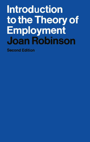 Introduction to the Theory of Employment