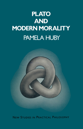 Plato and Modern Morality
