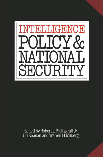 Intelligence Policy and National Security