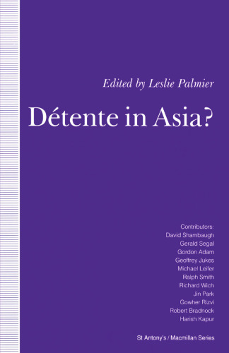 Détente in Asia?