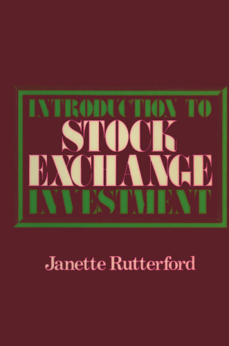 Introduction to Stock Exchange Investment