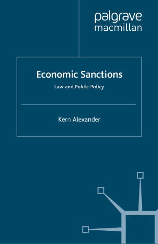 Economic Sanctions: Law and Public Policy