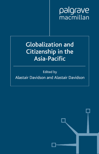 Globalization and Citizenship in the Asia-Pacific