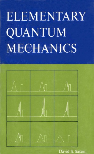 Elementary quantum mechanics