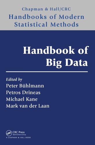 Handbook of big data