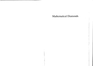 Mathematical Diamonds