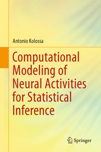 Computational Modeling of Neural Activities for Statistical Inference