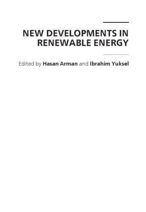 New Developments in Renewable Energy