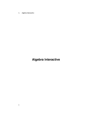 Algebra Interactive