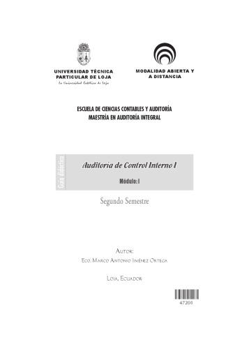 Auditoría de control interno