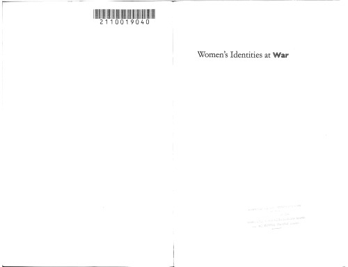 women’s identities at war