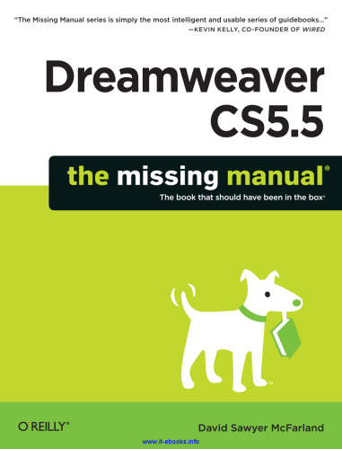 Dreamweaver CS5.5: The Missing Manual