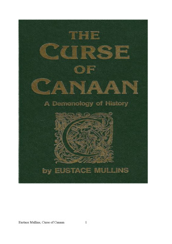 The Curse of Canaan