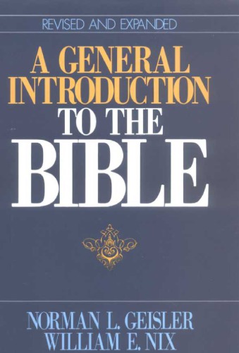 A General Introduction to the Bible