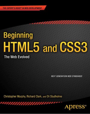 Beginning HTML5 and CSS3