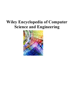 Encyclopedia of Computer Science and Engineering