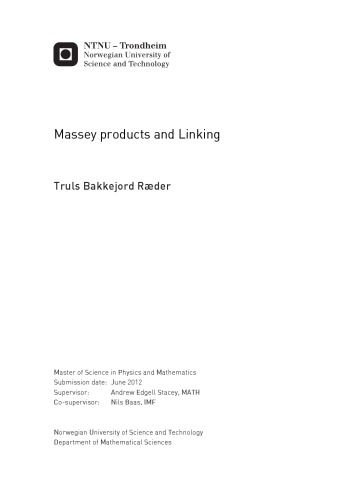 Massey products and Linking