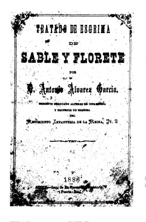 Tratado de esgrima de sable y floret