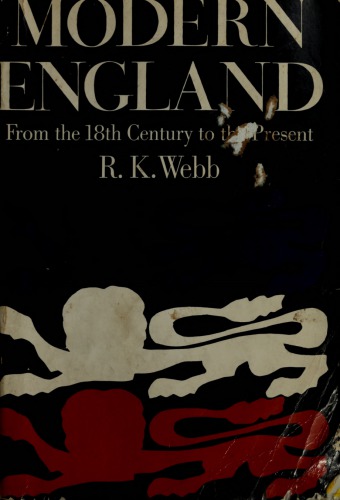 Modern England: from the eighteenth century to the present