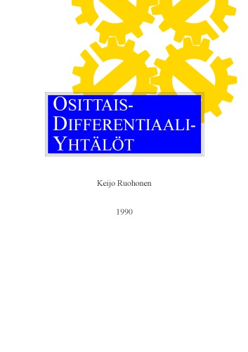 Osittais-Differentiaali-Yhtälöt