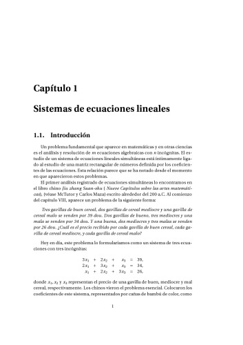 Álgebra Lineal y Geometría