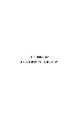 The Rise of Scientific Philosophy