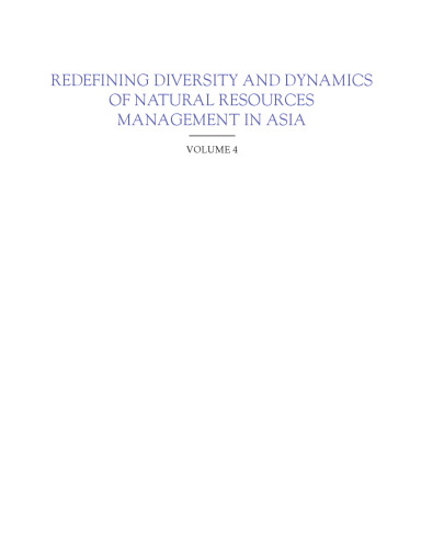 Redefining Diversity & Dynamics of Natural Resources Management in Asia, Volume 4. The Reciprocal Relationship Between Governance of Natural Resources and Socio-Ecological Systems Dynamics in West Sumatra Indonesia