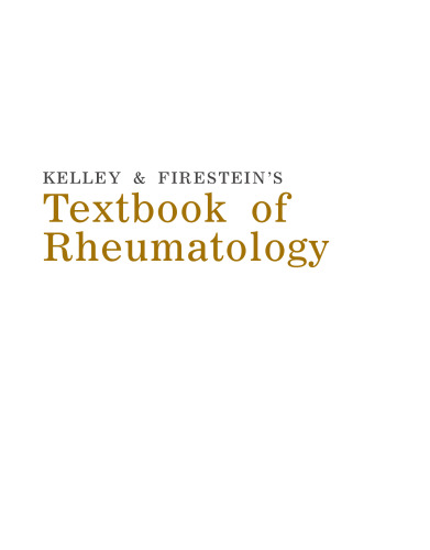 Kelley and Firestein’s Textbook of Rheumatology