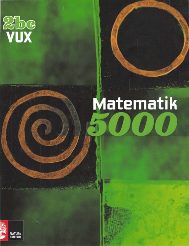 Matematik 5000. Kurs 2bc Vux, Lärobok