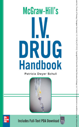 Mcgraw-Hill's I.V. drug handbook