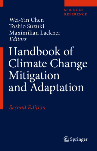 Handbook of Climate Change Mitigation and Adaptation