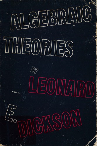 Algebraic theories