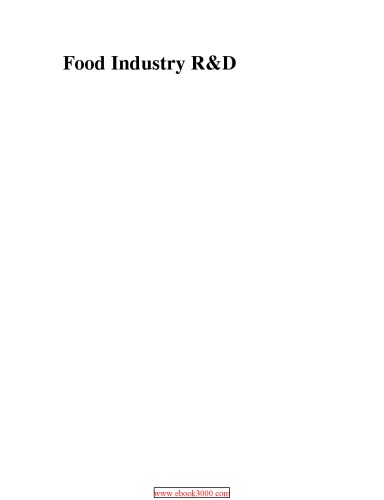 Food industry R&D : a new approach