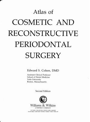 Atlas of Cosmetic And Reconstructive Periodontal Surgery