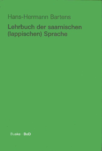 Lehrbuch der saamischen (lappischen) Sprache