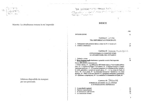La cittadinanza romana in eta imperiale