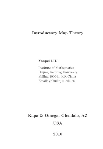 Introductory Map Theory