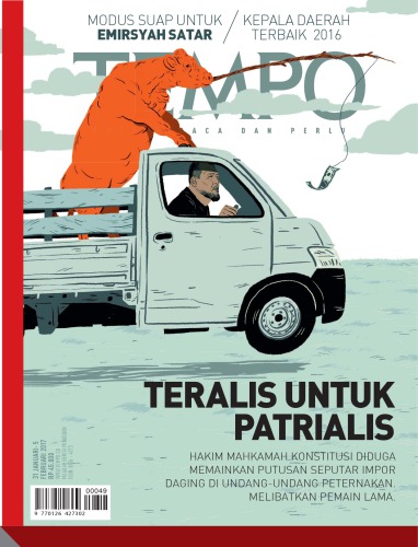 Majalah Tempo 31 Januari 2017: Teralis untuk Patrialis