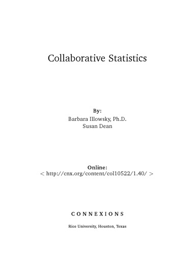 Collaborative Statistics