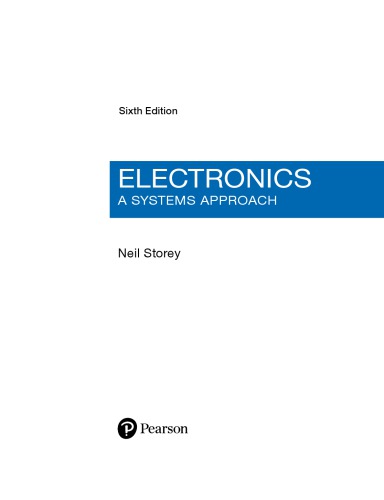 Electronics. A Systems Approach