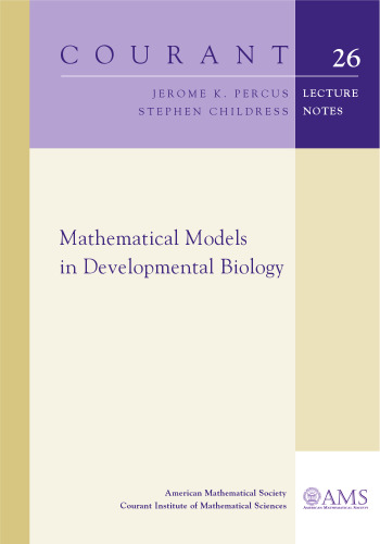 Mathematical Models in Developmental Biology